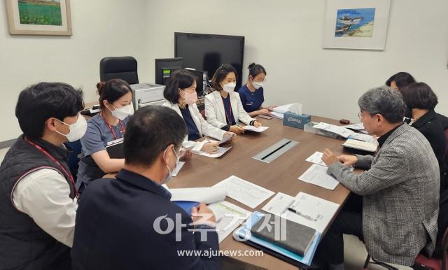 대구광역시는 칠곡경북대학교병원 소아전문응급의료센터에서 현장의 애로사항을 청취하고 소아응급의료체계 개선을 위한 업무협의를 진행했다 사진대구시