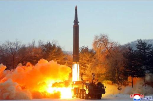 Pyongyang claims successful test launch of solid propellant hypersonic ballistic missile
