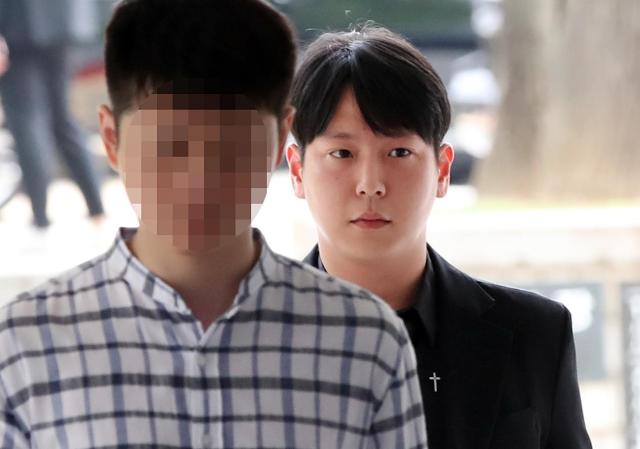 강제추행으로 법정 향하는 BAP 멤버 힘찬 사진연합뉴스