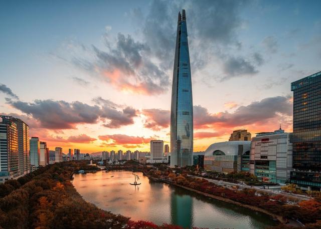 Tòa tháp Lotte World Tower tại Seoul ẢnhLotte CT