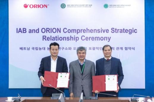 Orion ký kết thỏa thuận hợp tác chiến lược trong canh tác khoai tây với Học viện Nông nghiệp Việt Nam