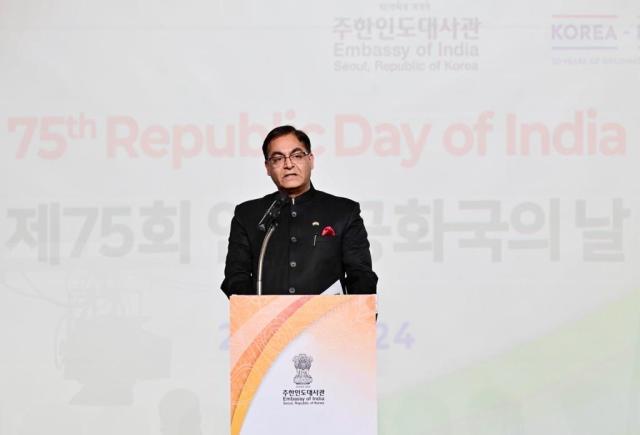 Amit Kumar the Indian Ambassador to South Korea Courtesy of the Indian Embassy in Seoul