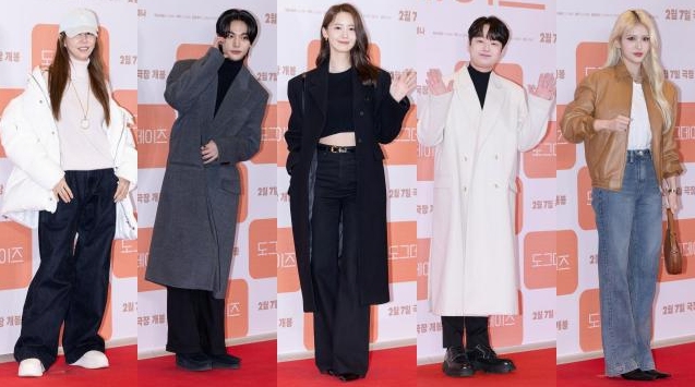 [슬라이드 포토] 도그데이즈 VIP시사회 참석한 스타들