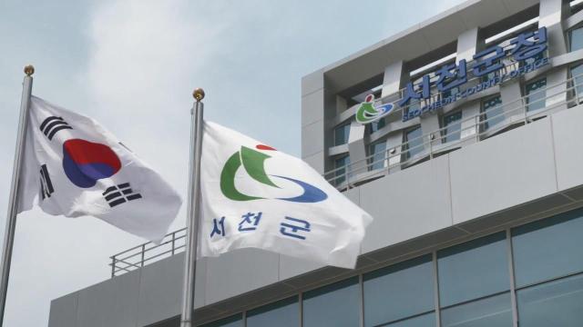 서천군청사 전경사진서천군