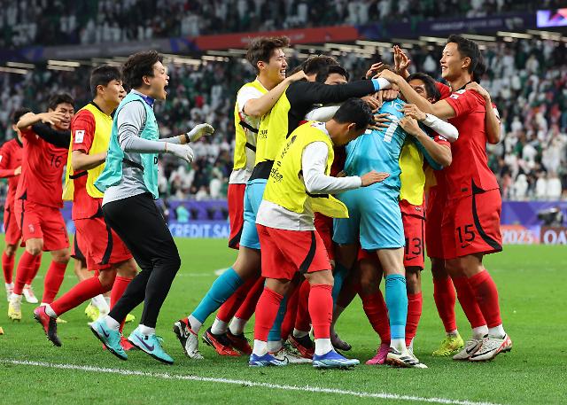 韩国点球大战淘汰沙特 挺进亚洲杯八强
