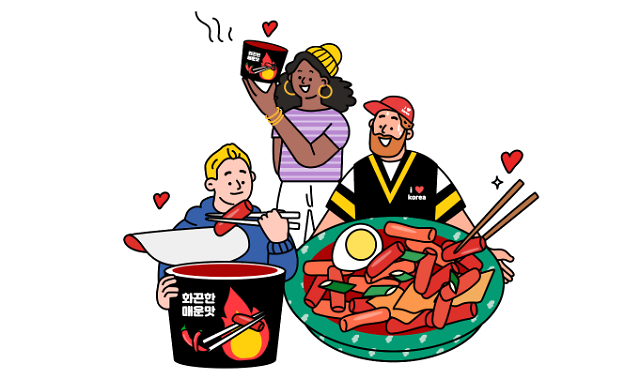 韩国文化助力韩国美食出海 韩国食品出口额激增 