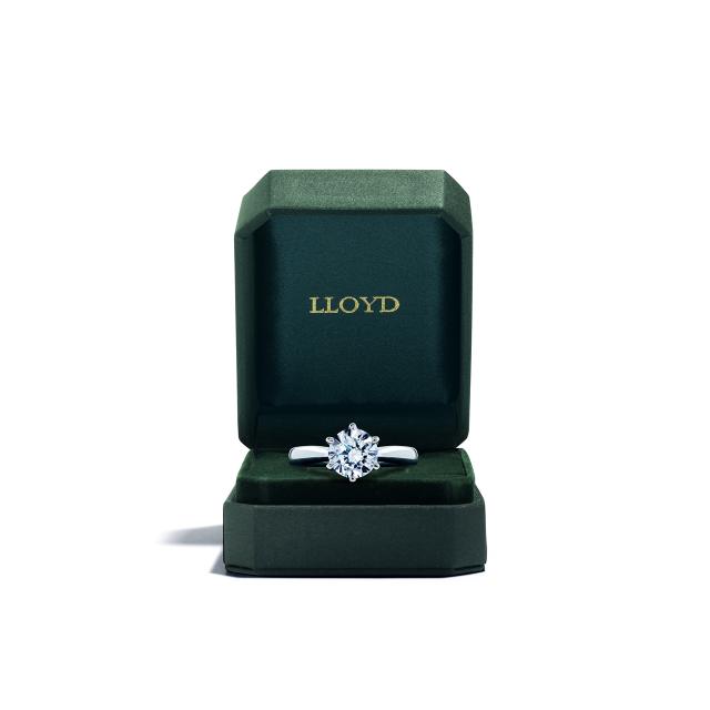 이랜드그룹 주얼리 전문 브랜드 로이드가 랩그로운 다이아몬드로 만든 웨딩 반지 사진이랜드