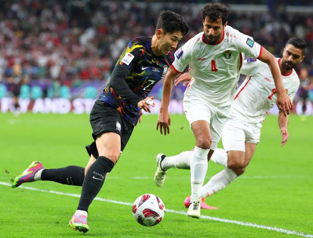 지난 6일현지시간 카타르 알라이얀 아흐마드 빈 알리 스타디움에서 2023 아시아축구연맹AFC 아시안컵 4강전 한국과 요르단 경기가 펼쳐졌다사진연합뉴스