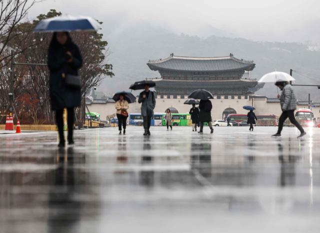 지난 15일 오전 서울 종로구 광화문광장 사진연합뉴스