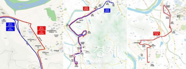 대구시 달성군은 오는 3월 1일부터 시내버스 600번 425번 달서1번의 노선이 조정되고 지선노선인 달성4번이 신설되어 운행된다 사진대구달성군