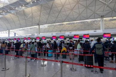 [NNA] 홍콩국제공항 1월 여객수 414만명, 전년 동월의 2배