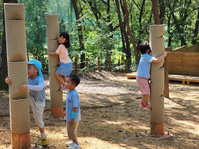 경산시는 다음 달부터 2024년 유아숲체험원 프로그램을 운영한다사진경산시