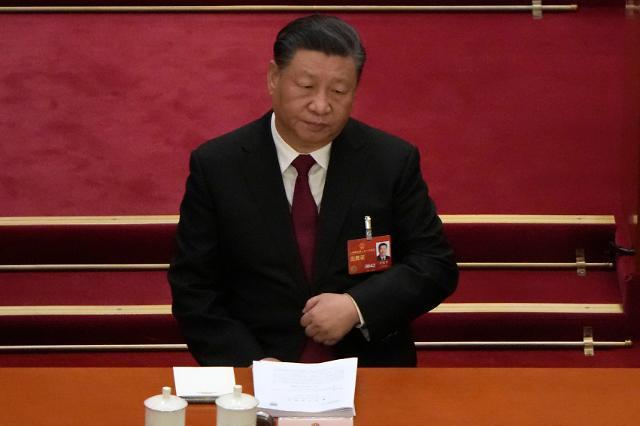 시진핑 중국 국가주석이 2023년 3 5일 중국 베이징 인민대회당에서 열린 전국인민대표대회 개막식에 참석했다 사진AP·연합뉴스