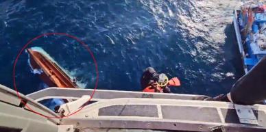 [종합] 통영 욕지도 해역서 어선 전복…9명 실종