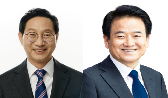 김성주 예비후보왼쪽과 정동영 예비후보사진각 의원 블로그