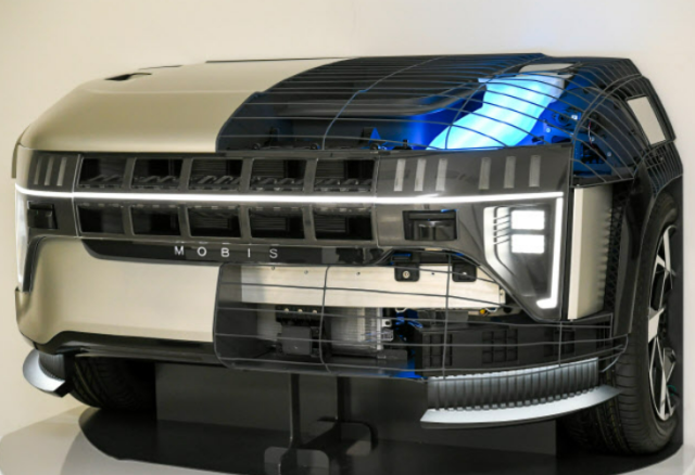 現代モービス、電気自動車用「車両前面部統合モジュール」の開発