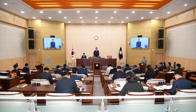 남원시의회는 19일 제2차 본회의를 끝으로 제263회 임시회를 마무리했다사진남원시의회