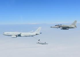 S. Korea succeeds in aerial refueling test of first homegrown supersonic fighter jet