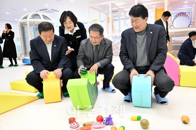 군위군보건소는 지난 21일 ‘아이조아센터’ 개소식을 개최했다 사진대구군위군