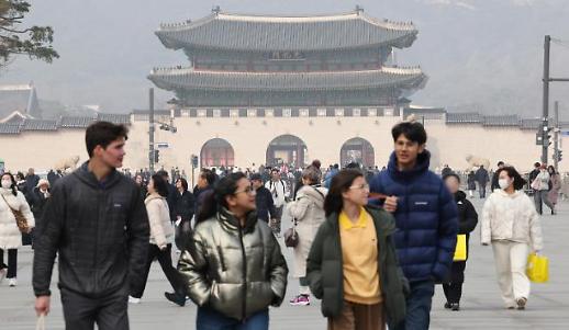 上月韩国接待外国游客恢复至疫前86% 中国游客遥遥领先