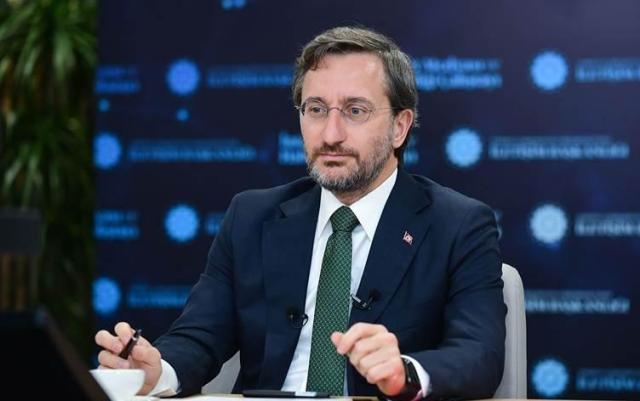 Türkiye Presidencys Communications Director Fahrettin Altun