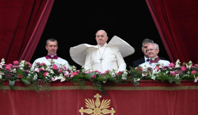 교황, 부활절 메시지 통해 세계 전쟁·분쟁 평화적 해결 기원
