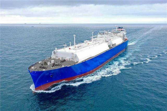 현대글로비스가 운용 예정인 LNG 운반선과 동일한 규모의 선박 사진현대글로비스