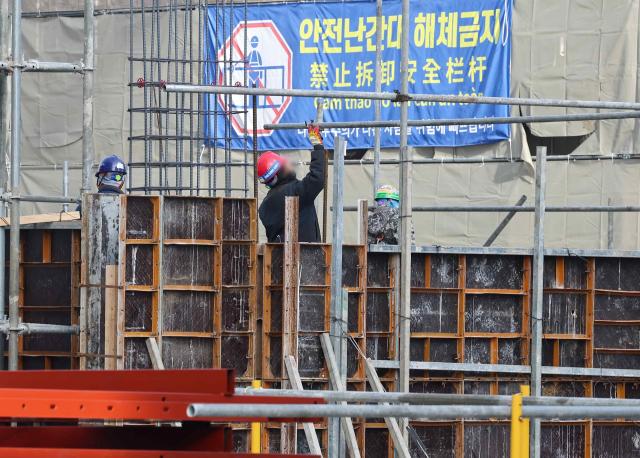 昨年第4四半期の建設工事契約額72兆ウォン···前年比7.9%↑