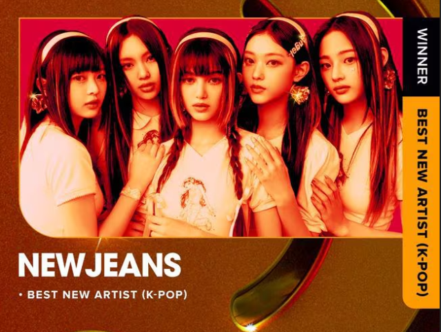 NewJeans wins best K-pop rookie award in US
