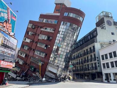 [대만 지진] 7.4 강진으로 4명 사망·97명 부상...관광지 피해 커