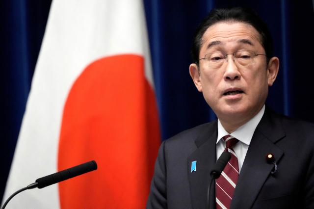 기시다 후미오 일본 총리사진로이터연합뉴스