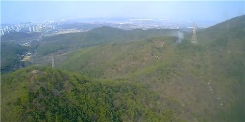 계양산 산불 현장 사진산림청 중앙산불방지대책본부 