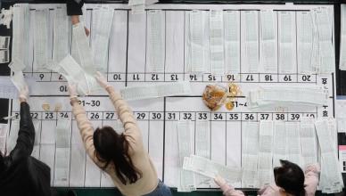 [선택 4·10] 총선 개표율 70%…현재 1위 민주 159곳, 국민의힘 92곳
