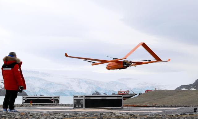 SKB, 남극서 양자 암호화한 드론 4K 영상 실시간 전송 성공...업계 최초