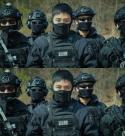 군사경찰단 특수임무대 전투복 입은 BTS 뷔
