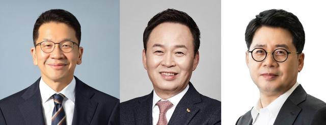 최창원 수펙스추구협의회 의장왼쪽부터 장용호 SK주 CEO 박상규 SK이노베이션 CEO 사진SK그룹