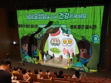 경기도, 어린이 식생활 안전 위한 무료 인형극 127회 실시