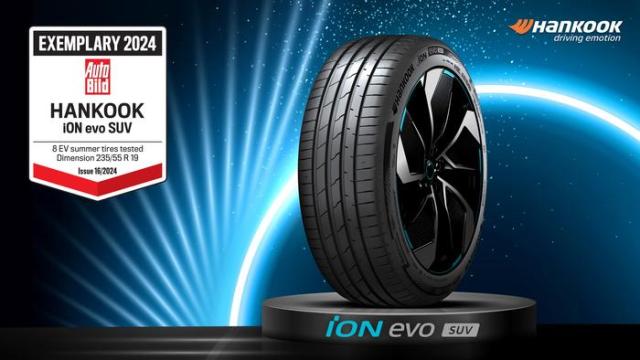 ハンコックタイヤ「iON evo SUV」、ドイツ専門誌で最高等級獲得