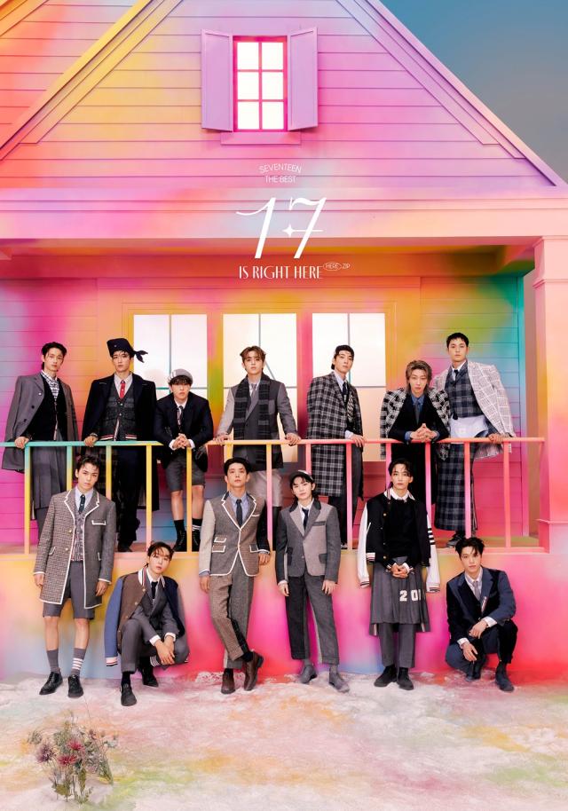 세븐틴 베스트 앨범 ‘17 IS RIGHT HERE’로 日 오리콘 데일리 랭킹 1위