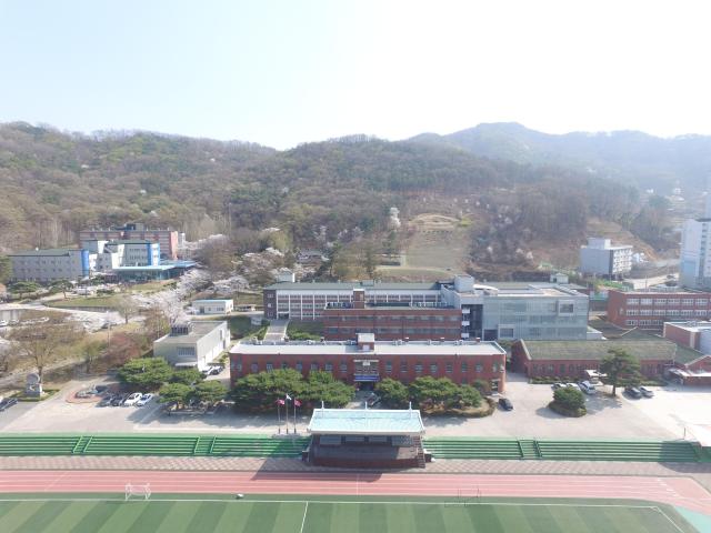 김천고등학교 전경사진김천고등학교