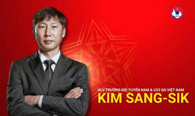 Ông Kim Sang-sik tân huấn luyện viên trưởng đội tuyển quốc gia Việt NamẢnhVFF