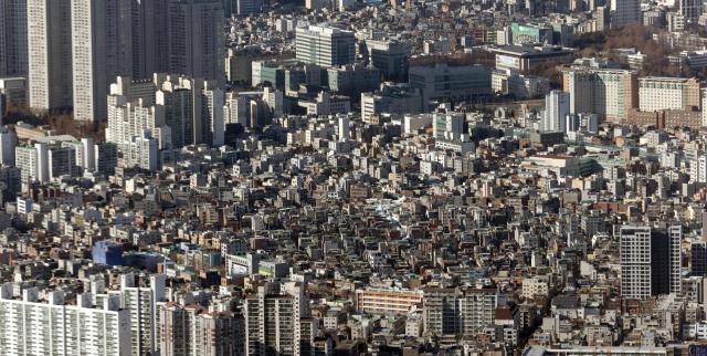 서울시내 한 다세대주택 단지 모습 사진유대길 기자
