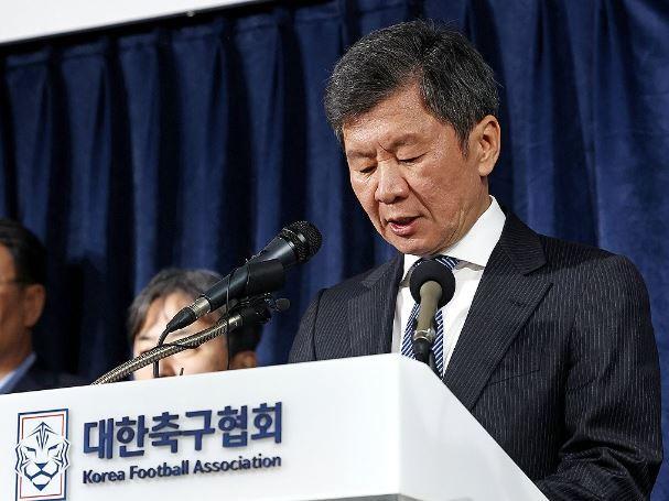 축구지도자협회 정몽규 회장에 심한 회의감...사퇴하라 성명