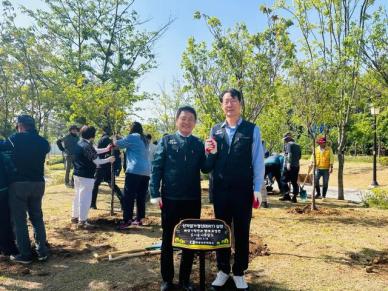 화성상의, 신기업가정신 실천 위한 ERT 도시숲 나무심기 행사 개최 