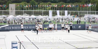 [포토] 휠라, 국내 최대 테니스 축제 2024 화이트오픈 서울 개최