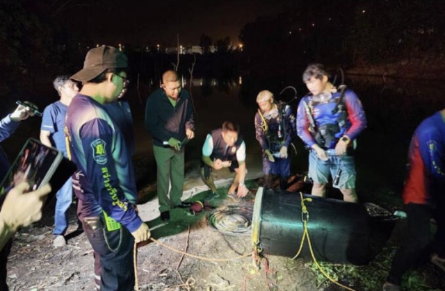 A Korean man34 was found in a black barrel in Pattaya Thailand Yonhap photo