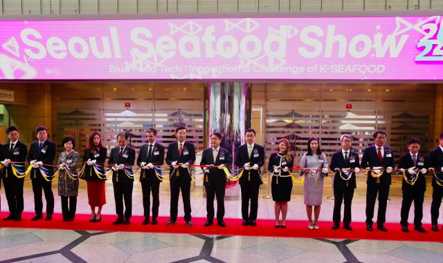 Opening ceremony of the Seoul Seafood Show held on May 16 AJU PRESS Han Jun-gu