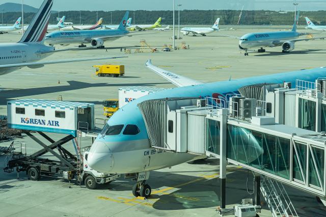 中韩航班乘客上月超百万 韩国航司加速扩展中国航线