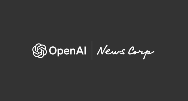 오픈AI와 뉴스코프의 계약 사진오픈AI 뉴스룸