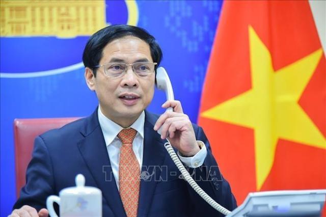 Bộ trưởng Ngoại giao Việt Nam Bùi Thanh Sơn ẢnhTTXVN